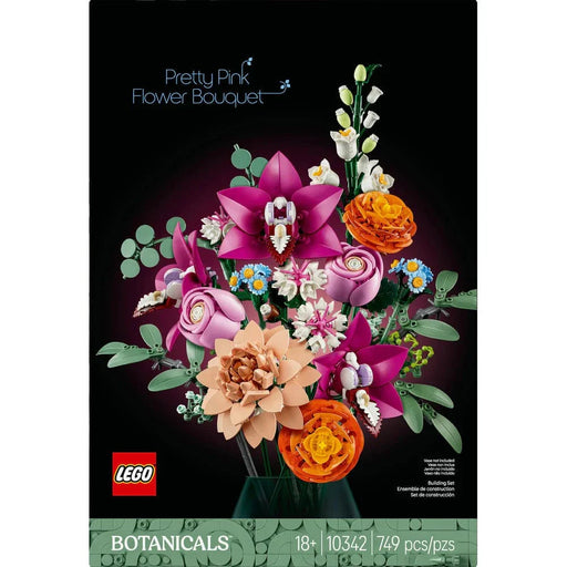 LEGO® Botanicals Pretty Pink Flower Bouquet 10342