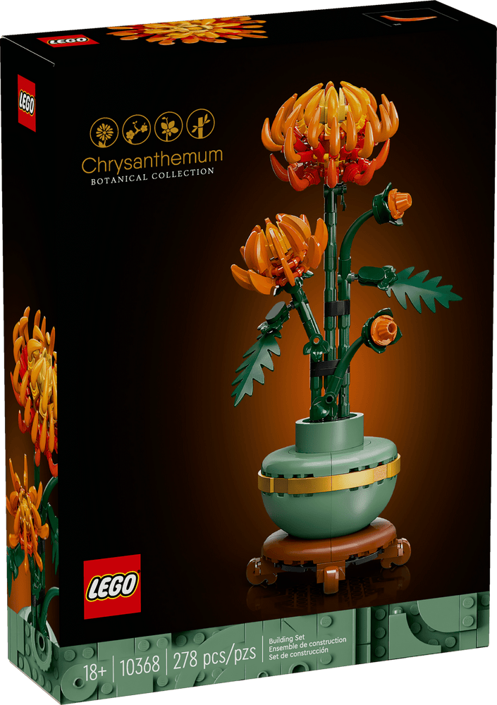 LEGO® Icons Chrysanthemum Flower 10368