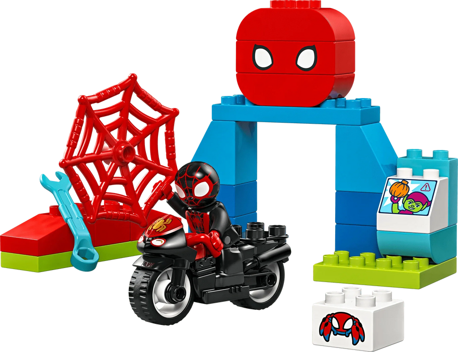 LEGO® Marvel Spidey and Friends Spin's Motorcycle Adventure 10424
