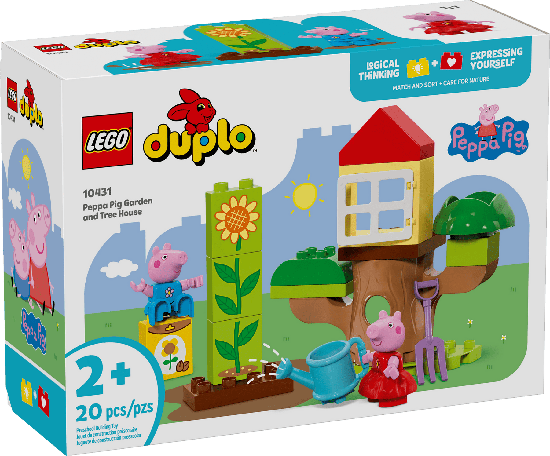 LEGO® DUPLO® Peppa Pig Garden and Tree House 10431
