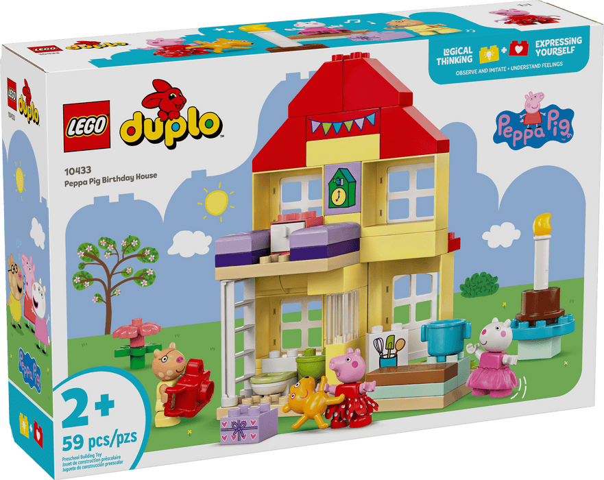 LEGO® DUPLO® Peppa Pig Birthday House 10433