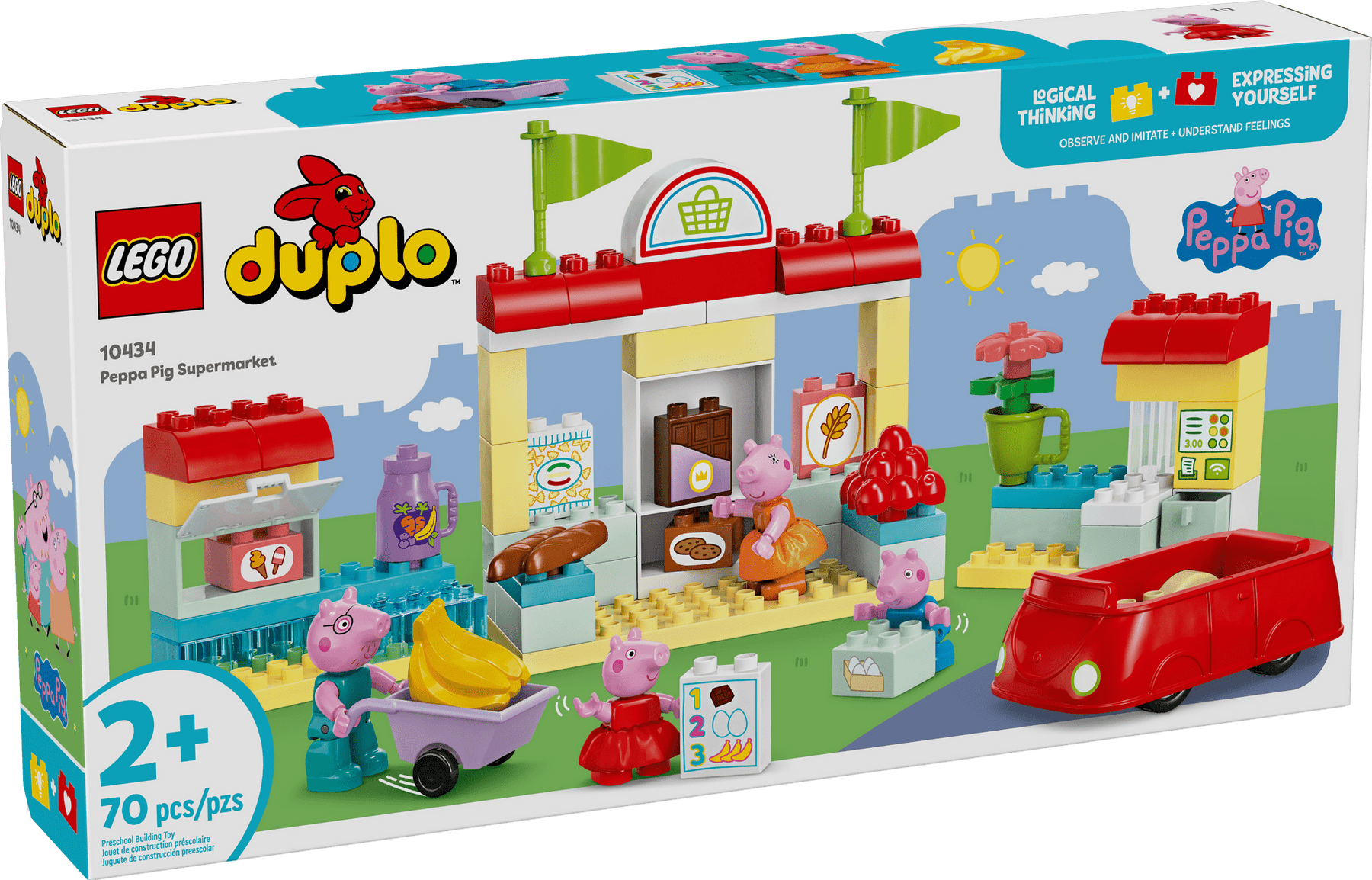 LEGO® DUPLO® Peppa Pig Supermarket 10434