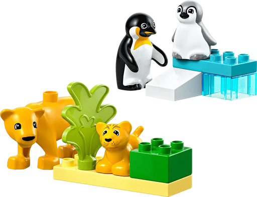 LEGO® DUPLO® Wild Animal Families: Penguins & Lions 10442