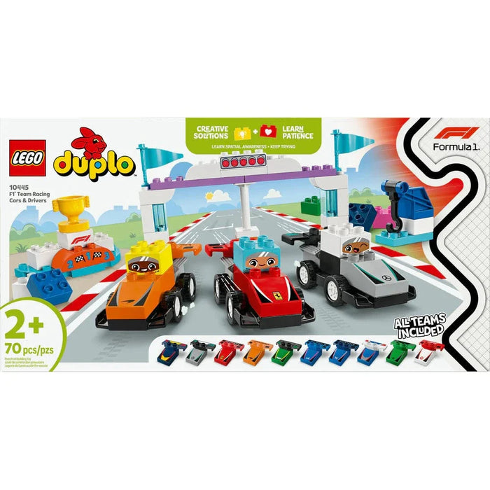 LEGO® DUPLO® F1 Team Race Cars & Drivers 10445