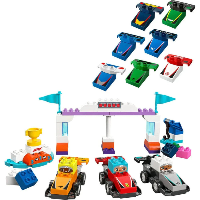 LEGO® DUPLO® F1 Team Race Cars & Drivers 10445