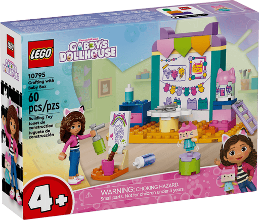 LEGO® Gabby's Dollhouse Crafting with Baby Box 10795