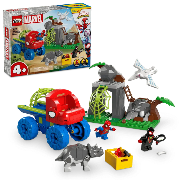 LEGO® Marvel Team Spidey Dino Crawler Rescue 11199