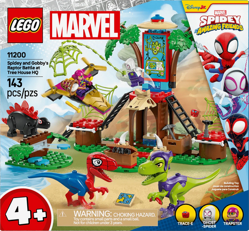LEGO® Marvel Spidey and Gobby's Raptor Battle at Tree 11200