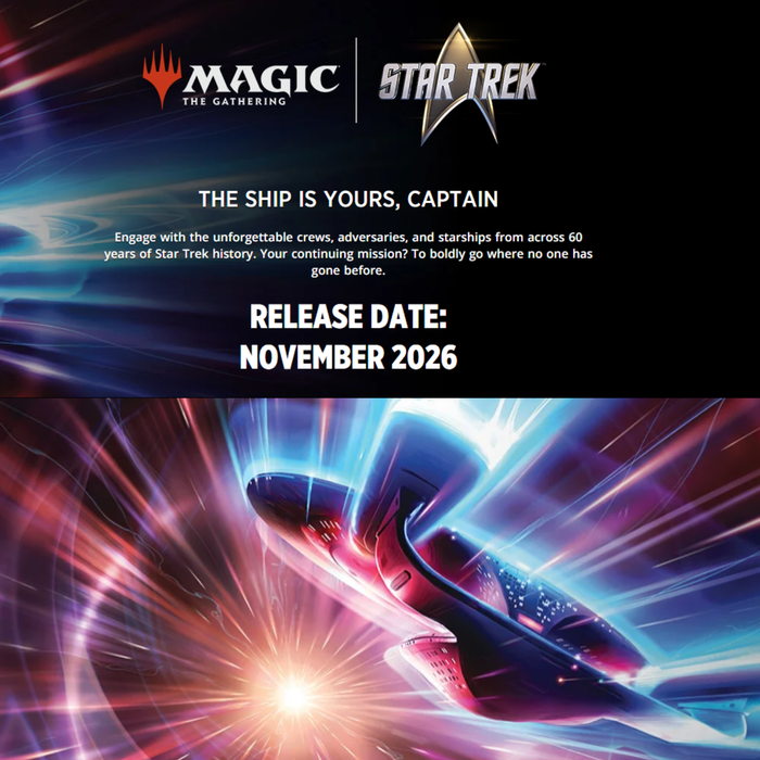 MTG Magic The Gathering Star Trek Play Booster Box (Ships November 2026)