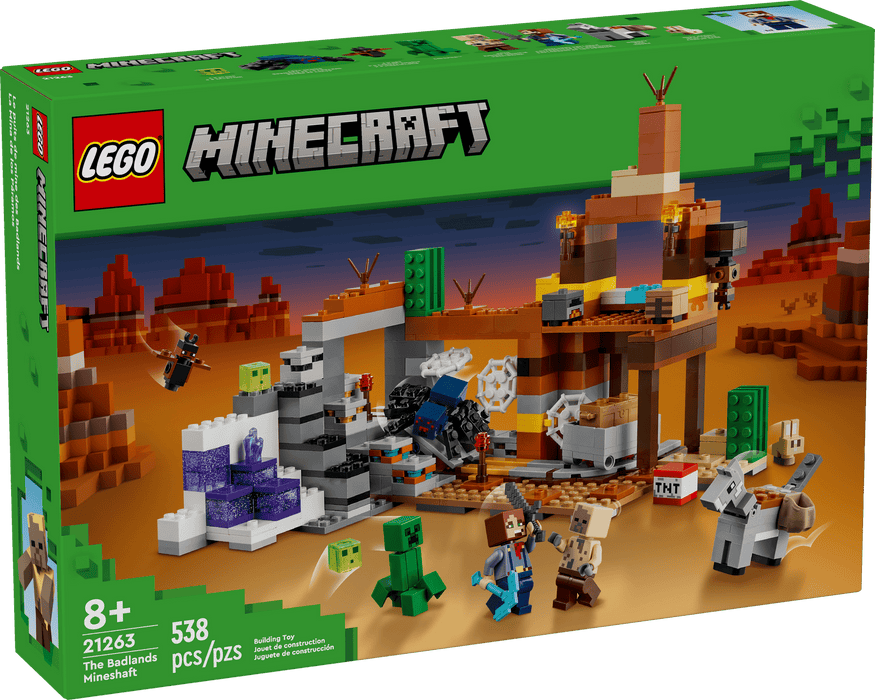 LEGO® Minecraft® The Badlands Mineshaft 21263