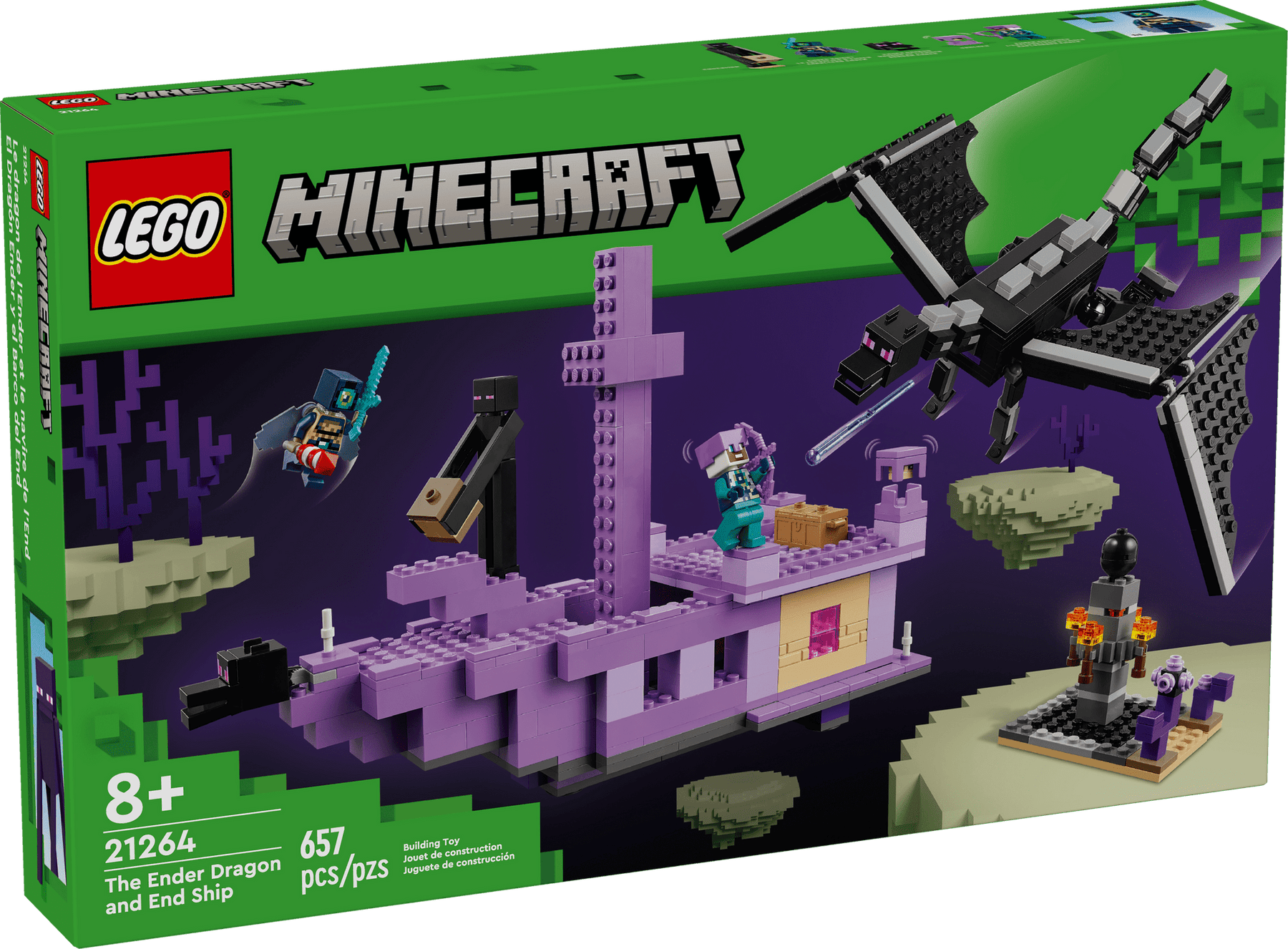 LEGO® Minecraft® The Ender Dragon and End Ship 21264
