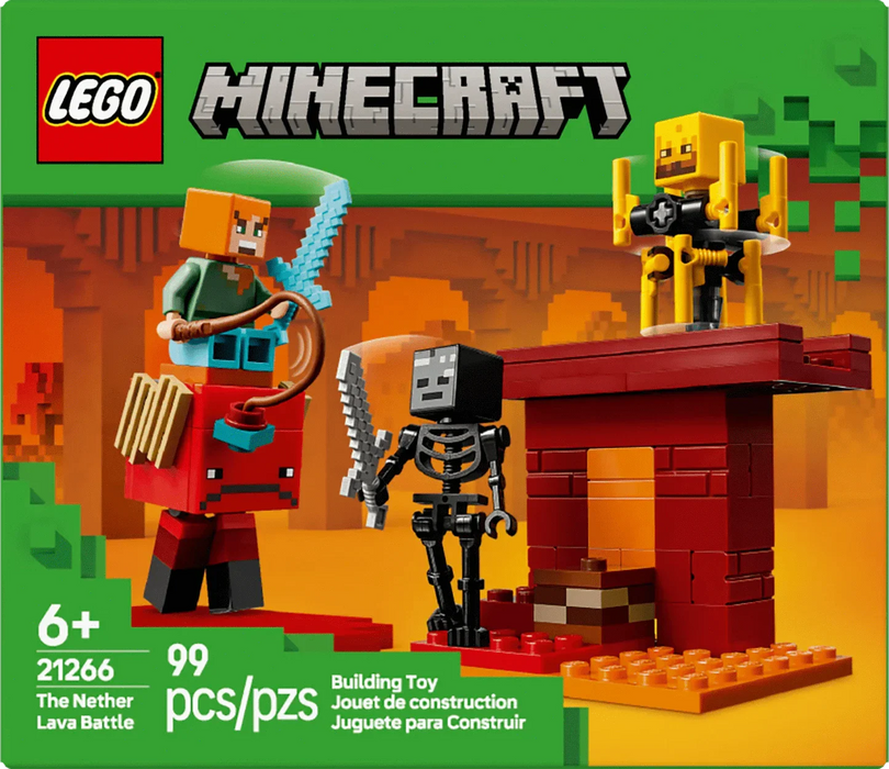 LEGO® Minecraft® The Nether Lava Battle 21266