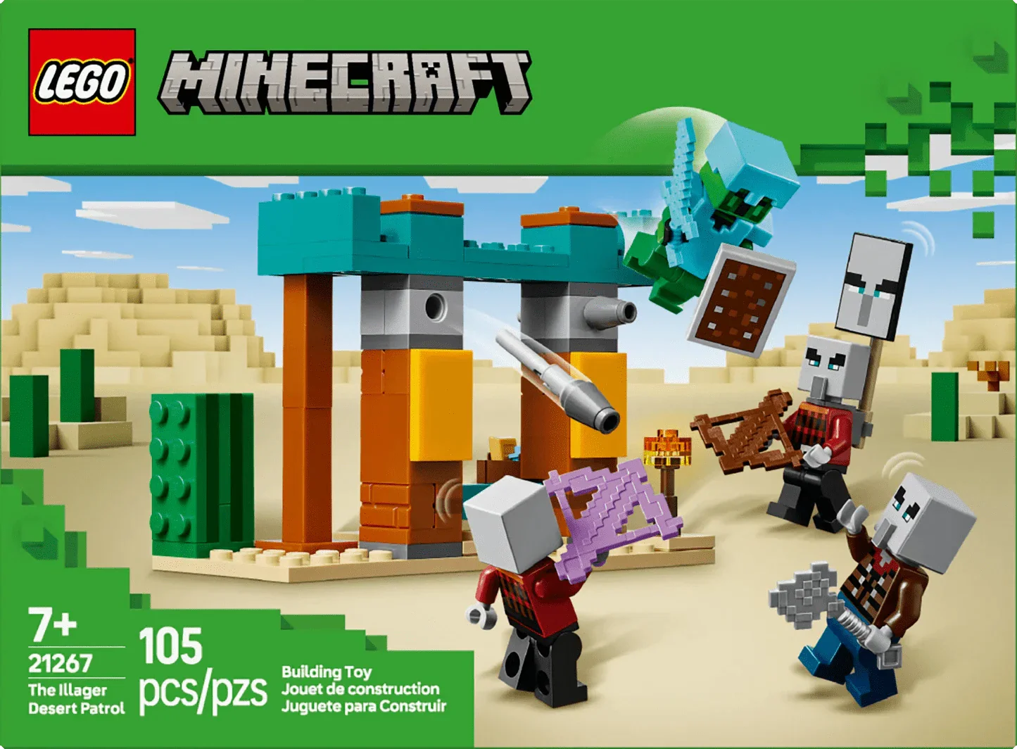 LEGO® Minecraft® The Illager Desert Patrol 21267
