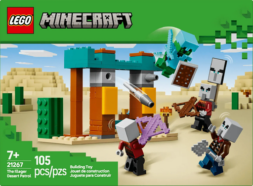 LEGO® Minecraft® The Illager Desert Patrol 21267