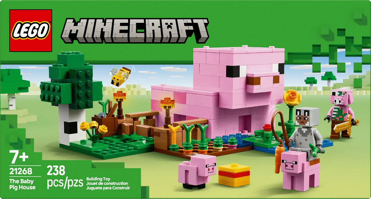 LEGO® Minecraft® The Baby Pig House 21268