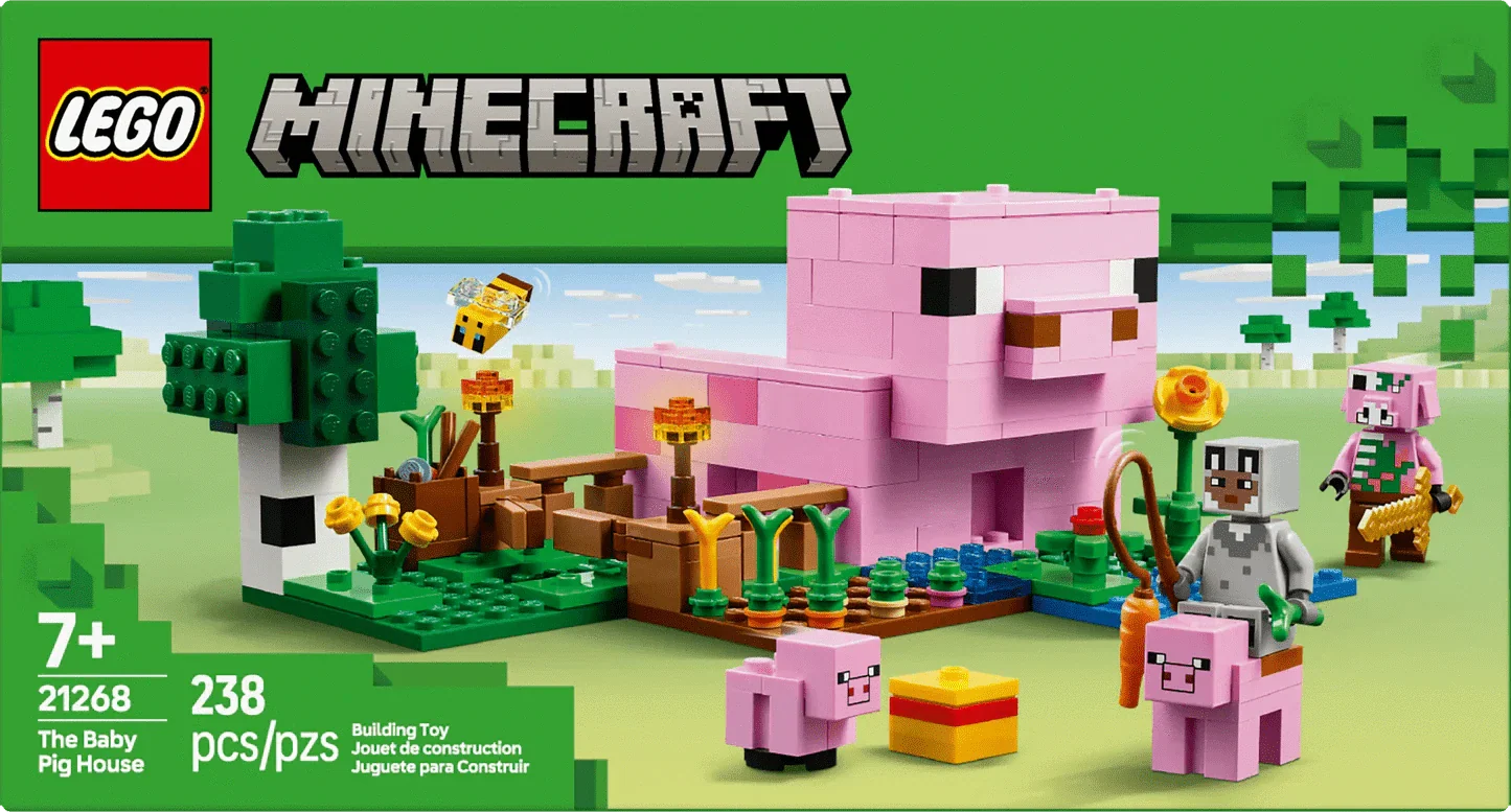 LEGO® Minecraft® The Baby Pig House 21268