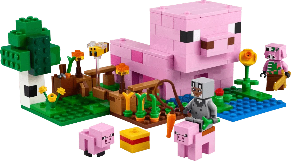LEGO® Minecraft® The Baby Pig House 21268