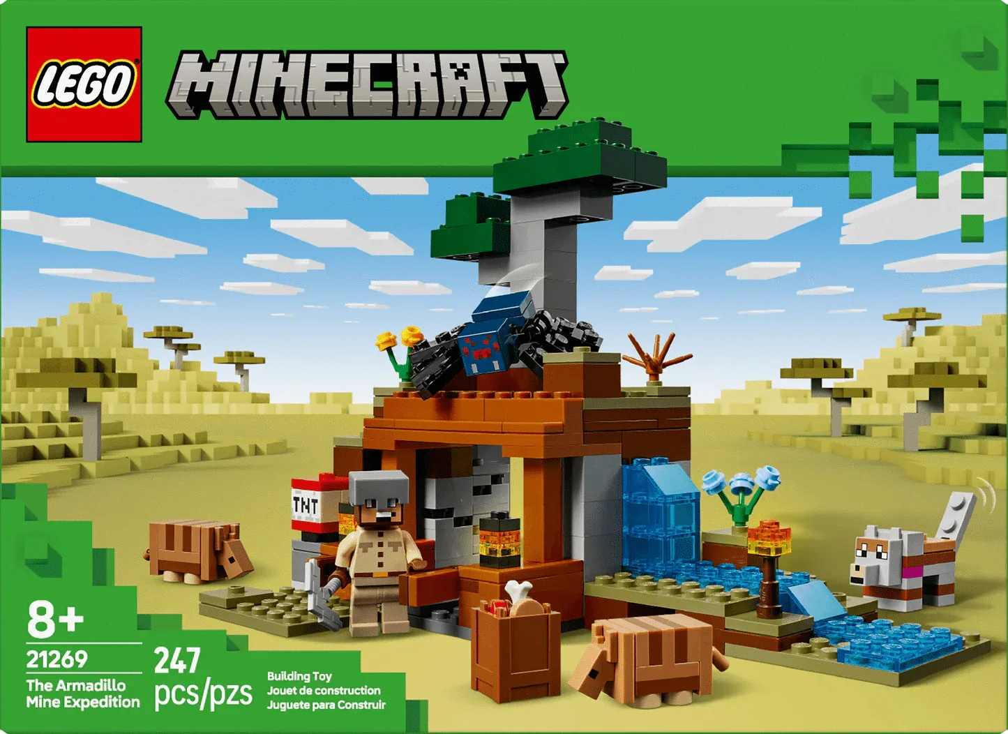 LEGO® Minecraft® The Armadillo Mine Expedition 21269