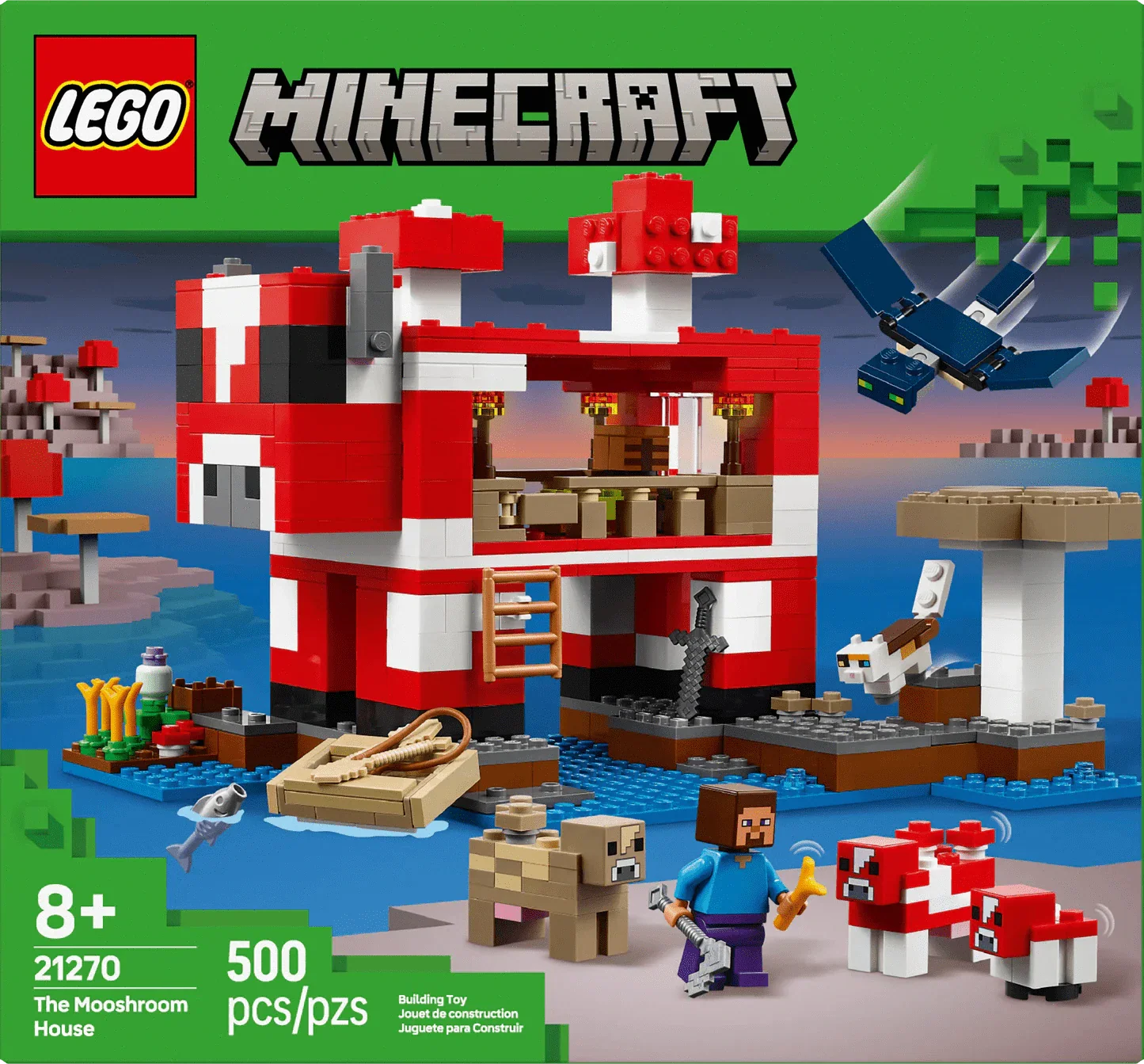 LEGO® Minecraft® The Mooshroom House 21270