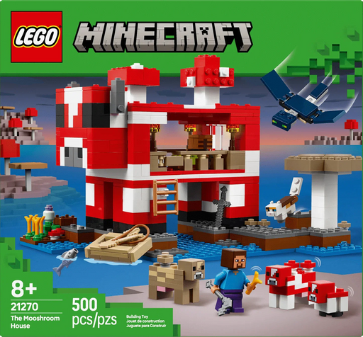 LEGO® Minecraft® The Mooshroom House 21270