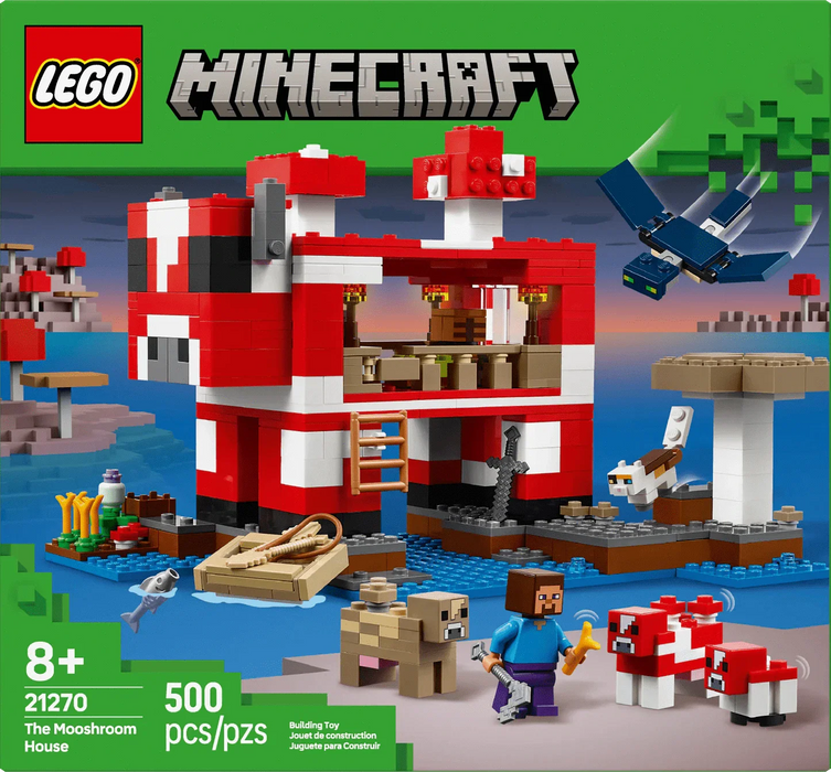 LEGO® Minecraft® The Mooshroom House 21270