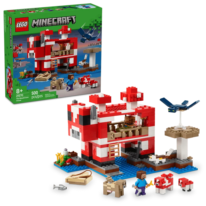 LEGO® Minecraft® The Mooshroom House 21270