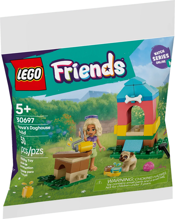 LEGO® Friends Nova's Doghouse Build 30697