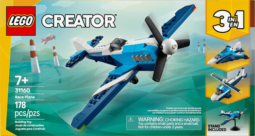 LEGO® Creator 3in1 Aircraft: Race Plane 31160