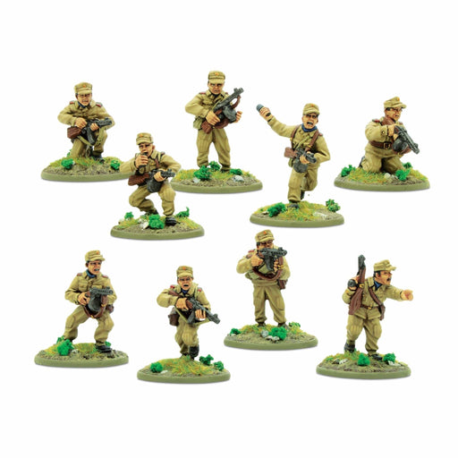 North Korean KPA SMG squad