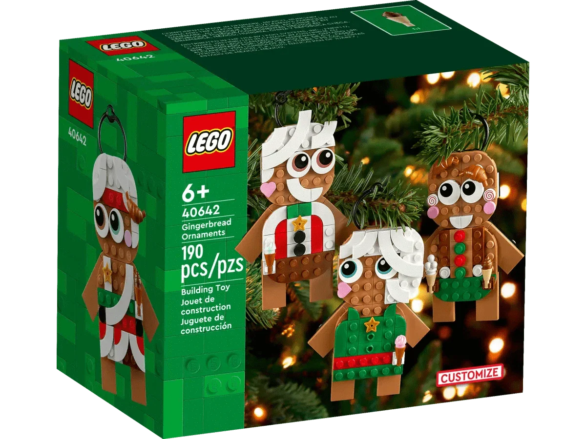 LEGO® Gingerbread Ornaments 40642