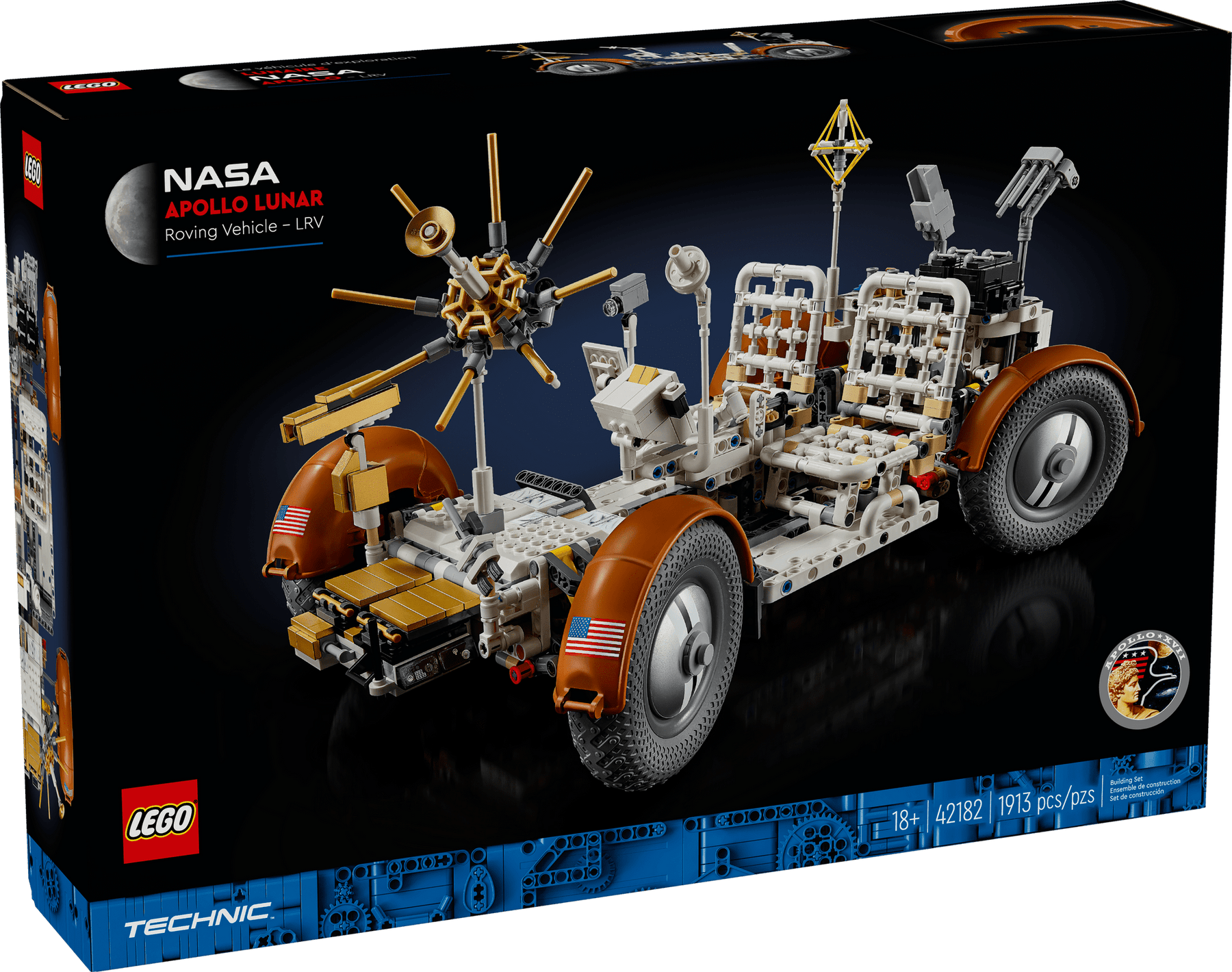 LEGO® Technic™ NASA Apollo Lunar Roving Vehicle - LRV 42182