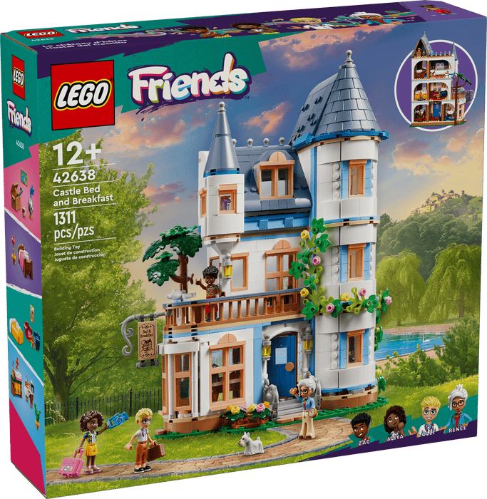 LEGO® Friends Castle Bed and Breakfast 42638