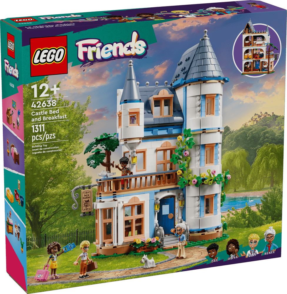 LEGO® Friends Castle Bed and Breakfast 42638