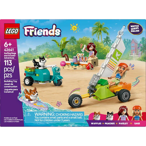LEGO® Friends Surfing Dogs and Scooter Adventure 42641