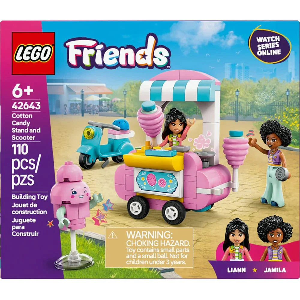 LEGO® Friends Cotton Candy Stand and Scooter 42643