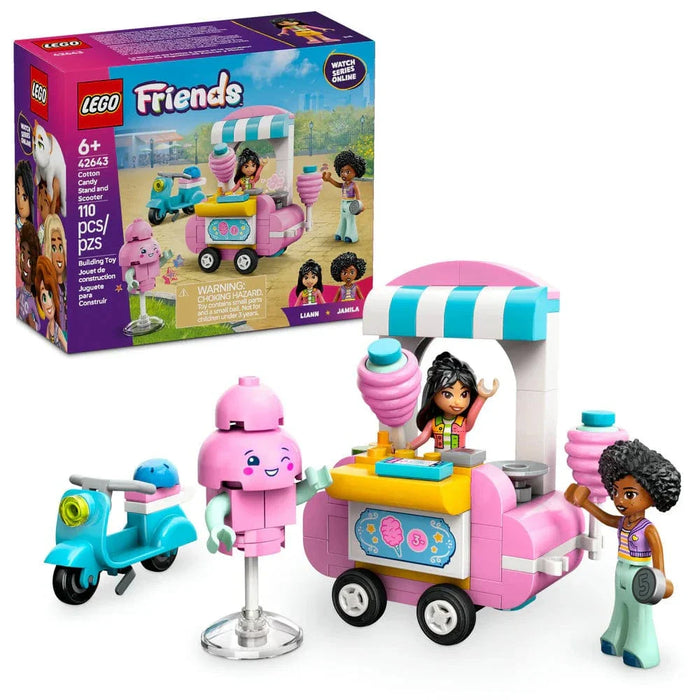LEGO® Friends Cotton Candy Stand and Scooter 42643