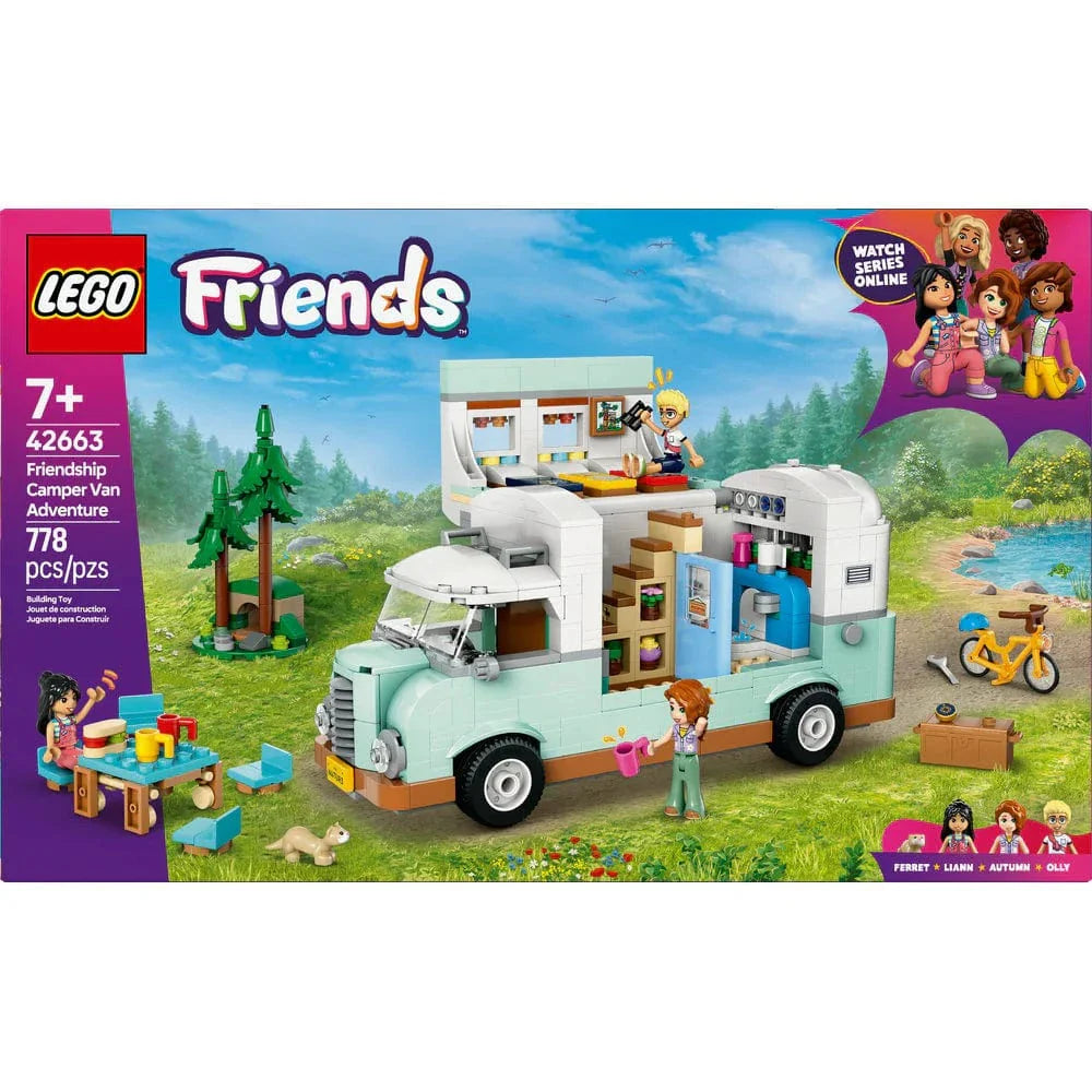 LEGO® Friends Friendship Camper Van Adventure 42663