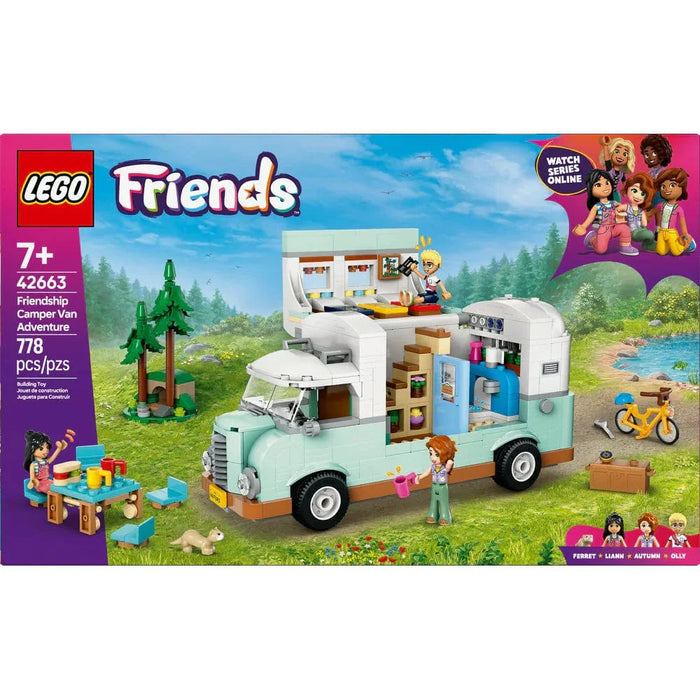 LEGO® Friends Friendship Camper Van Adventure 42663