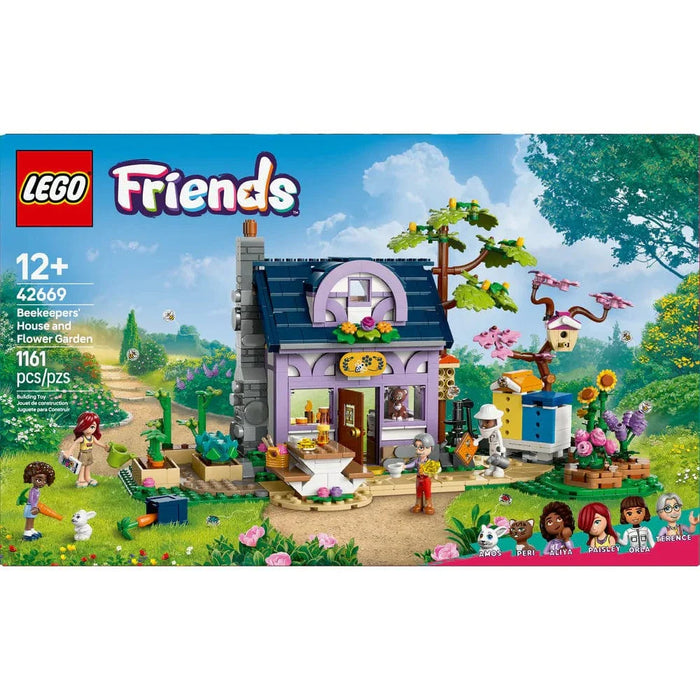 LEGO® Friends Beekeepers' House and Flower Garden 42669
