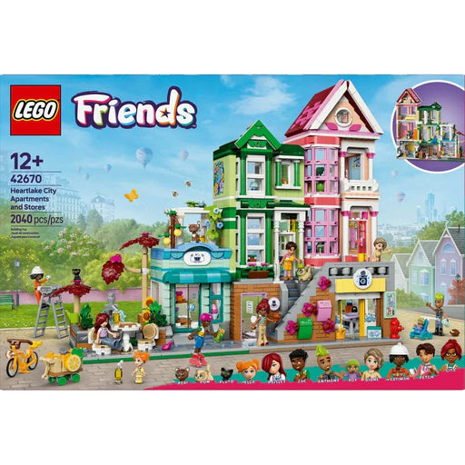 LEGO® Friends Heartlake City Apartments and Stores 42670