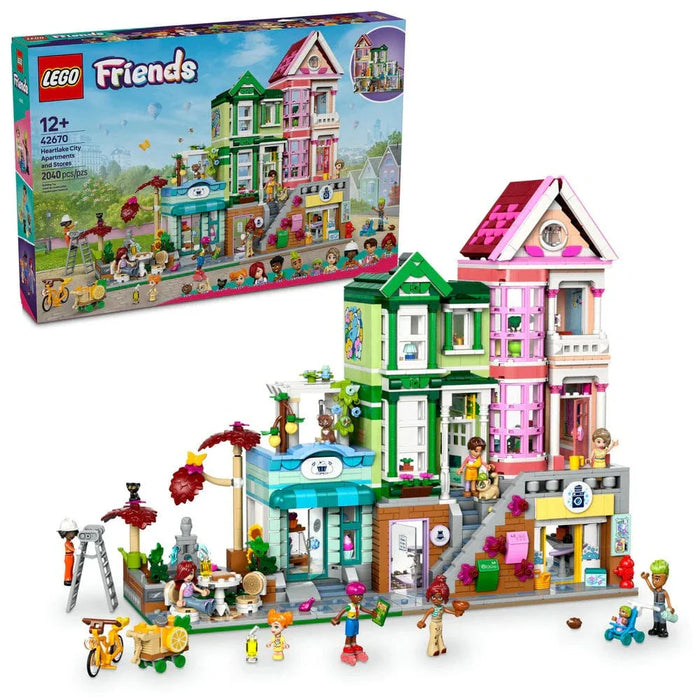 LEGO® Friends Heartlake City Apartments and Stores 42670