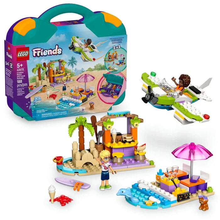 LEGO® Friends Creative Beach and Travel Suitcase 42672