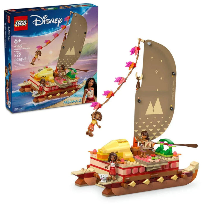 LEGO® Disney™ Disney Moana’s Adventure Canoe 43270