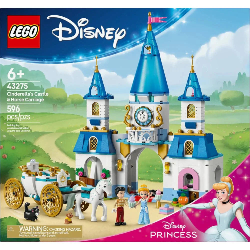 LEGO® Disney™ Princesses Cinderella's Castle & Horse Carriage 43275