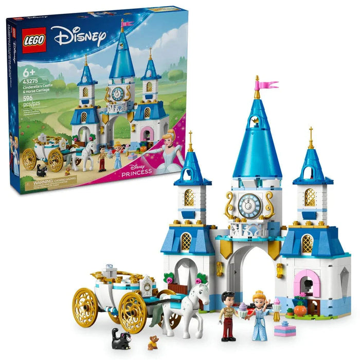 LEGO® Disney™ Princesses Cinderella's Castle & Horse Carriage 43275