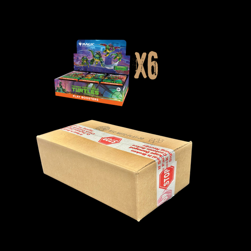 MTG Magic The Gathering Ninja Turtles 6x Play Booster Box Sealed Case (Ships March 6th)