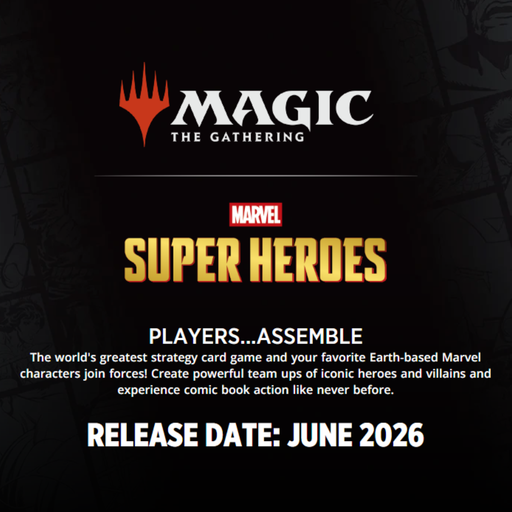 MTG Magic The Gathering Marvel Super Heroes Collector Booster Box (Ships June 2026)
