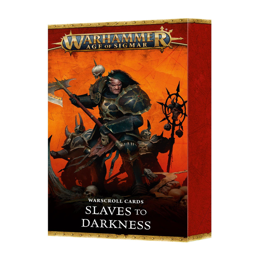 Warscroll Cards: Slaves to Darkness 4th Edition