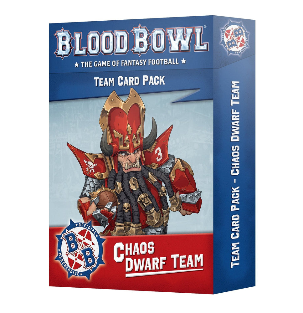 Blood Bowl: Card Pack - Chaos Dwarf Team