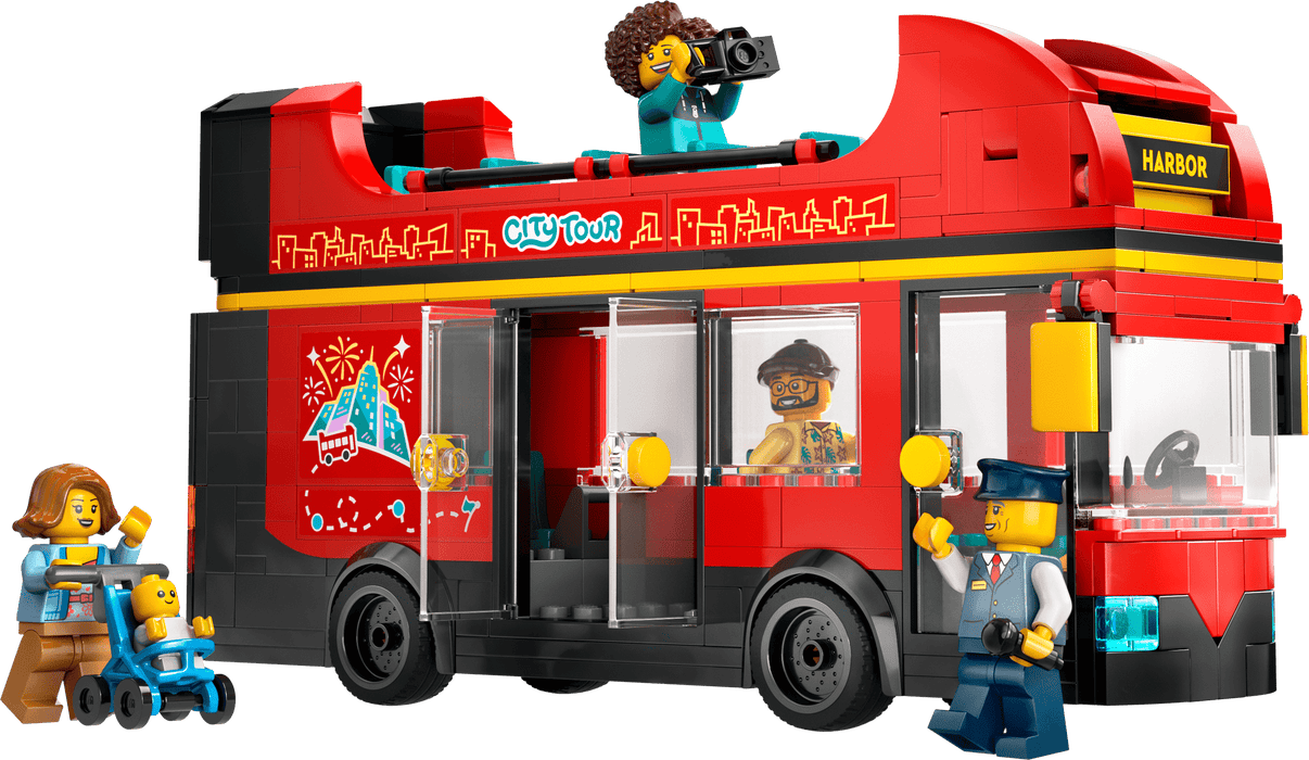 LEGO® City Red Double-Decker Sightseeing Bus 60407